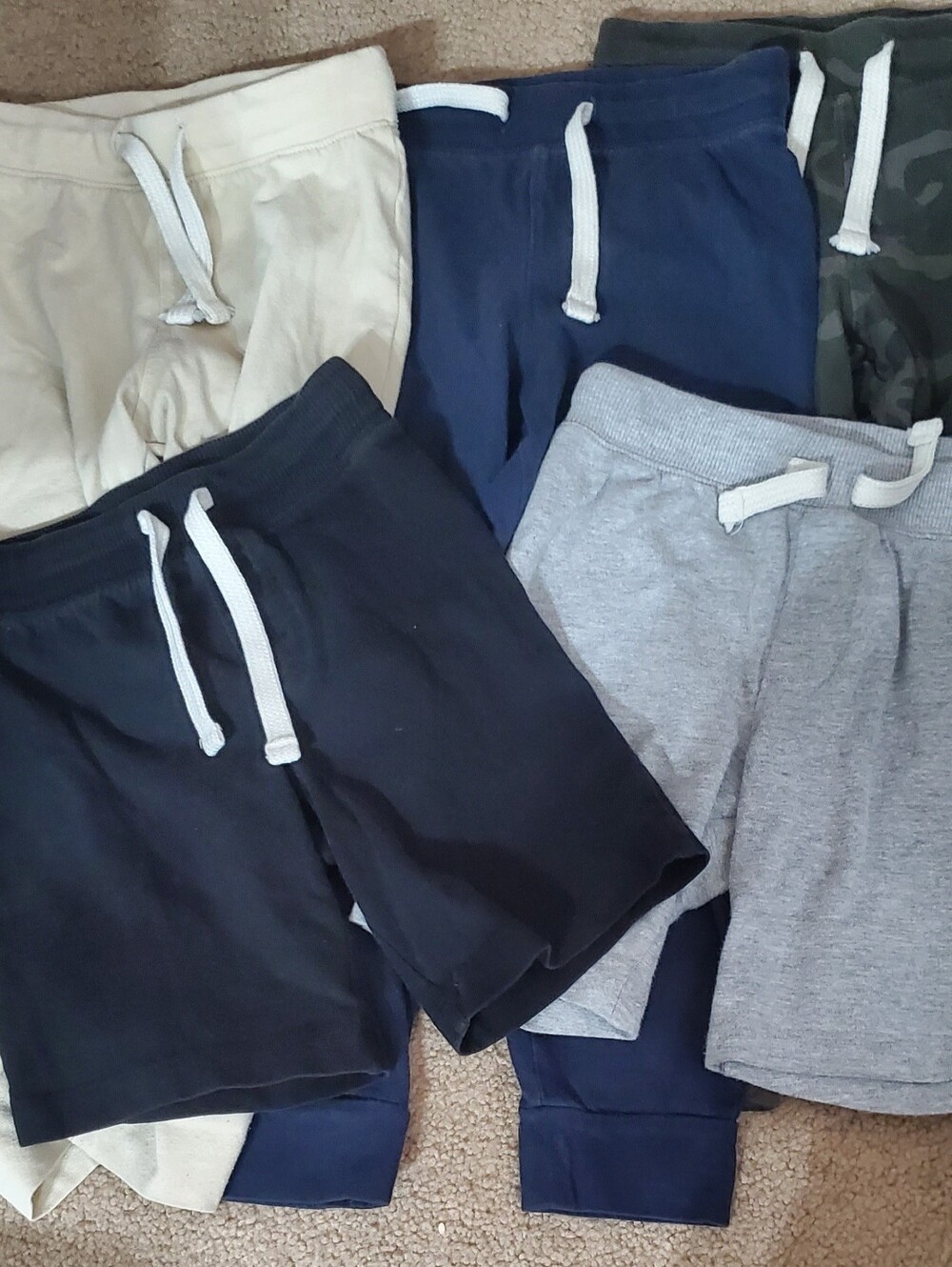 Old Navy Toddler Bundle - Neutral Shades (Black, Gray, Cream, Navy)